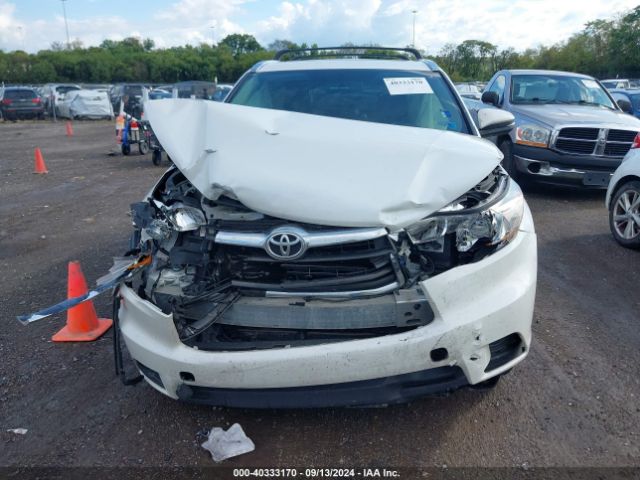 5TDJKRFH2GS343819 Toyota Highlander Xle V6