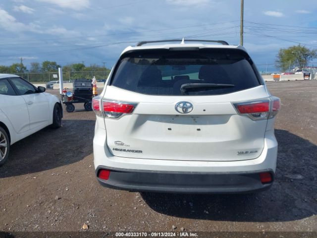 5TDJKRFH2GS343819 Toyota Highlander Xle V6