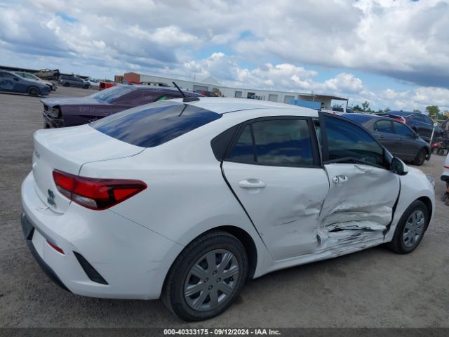 3KPA24AD8NE452526 KIA RIO LX