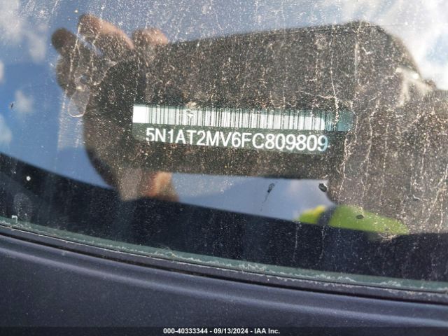 5N1AT2MV6FC809809 Nissan ROGUE SV