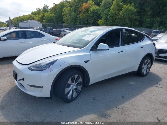 2021 TESLA MODEL Y 5YJYGDEE8MF191541 Photo 1