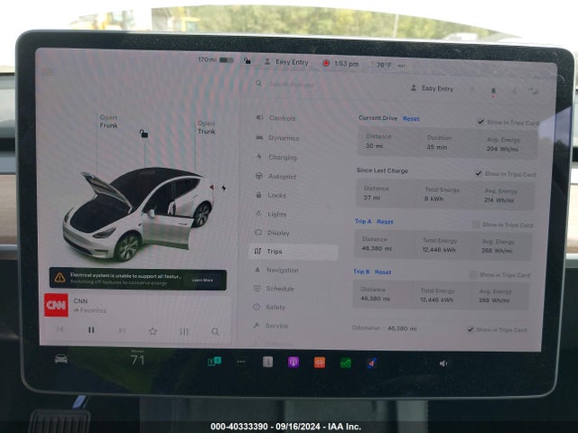 2021 TESLA MODEL Y 5YJYGDEE8MF191541 Photo 6
