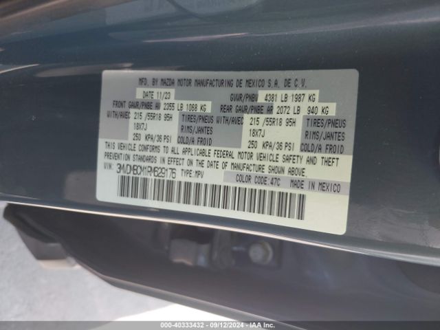 3MVDMBCM1RM629176 Mazda Cx-30 2.5 S Carbon Edition
