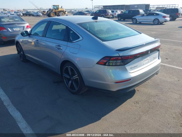 1HGCY2F57PA025214 Honda Accord Hybrid Sport