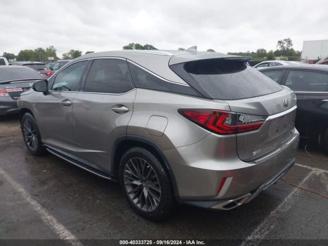 2T2BZMCAXHC061752 Lexus Rx 350 F Sport