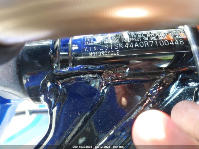 2024 SUZUKI DR-Z400 JS1SK44A0R7100448 Photo 9