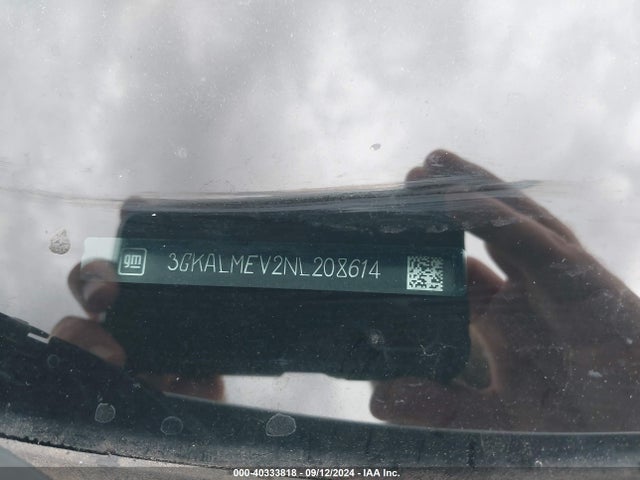 3GKALMEV2NL208614 GMC Terrain Fwd Sle