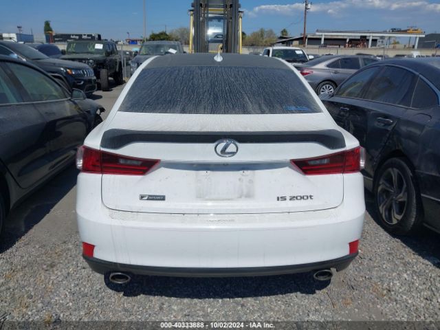 JTHBA1D25G5012017 Lexus IS 200T