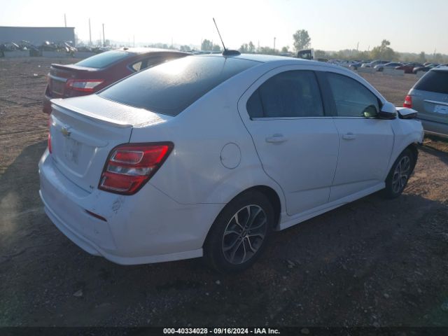 1G1JD5SH0H4137879 Chevrolet Sonic Lt Auto