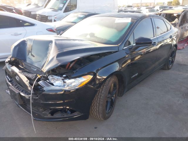 3FA6P0LU7JR225172 Ford Fusion Hybrid Se