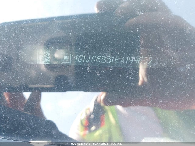 Chevrolet Sonic Rs Auto 2014 1G1JG6SB1E4199652 Image 12