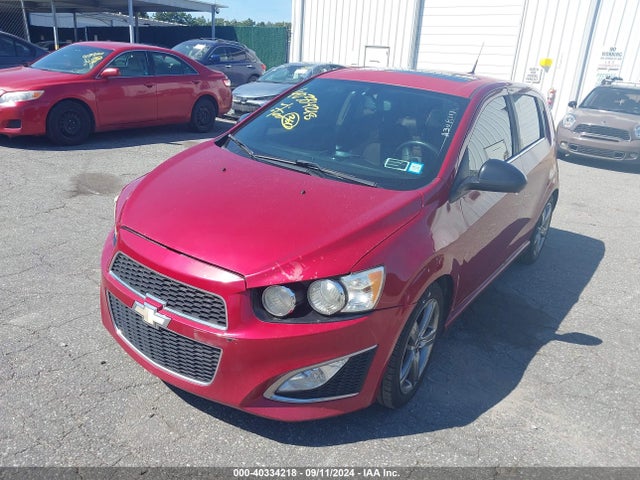 Chevrolet Sonic Rs Auto 2014 1G1JG6SB1E4199652 Image 2