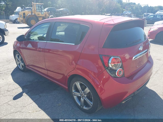 Chevrolet Sonic Rs Auto 2014 1G1JG6SB1E4199652 Image 3