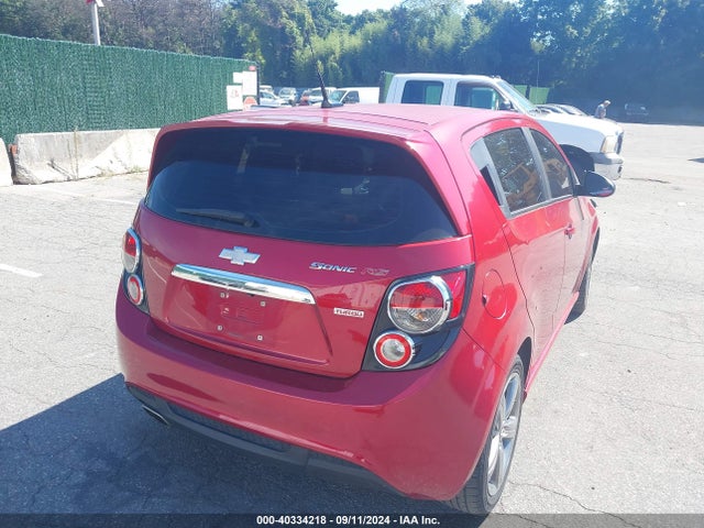 Chevrolet Sonic Rs Auto 2014 1G1JG6SB1E4199652 Image 4