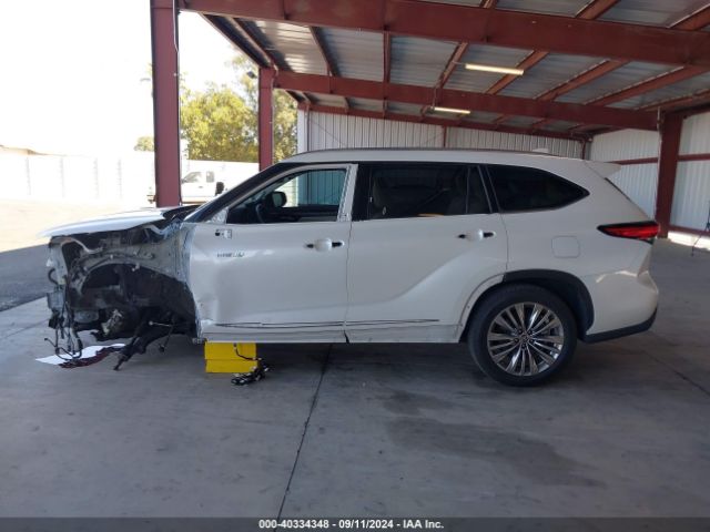 5TDFARAH1LS003832 Toyota Highlander Hybrid Platinum