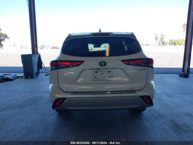 5TDFARAH1LS003832 Toyota Highlander Hybrid Platinum