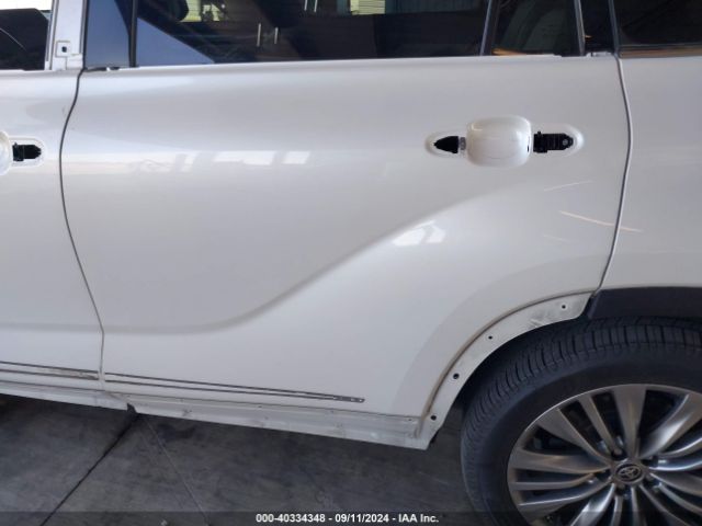 5TDFARAH1LS003832 Toyota Highlander Hybrid Platinum