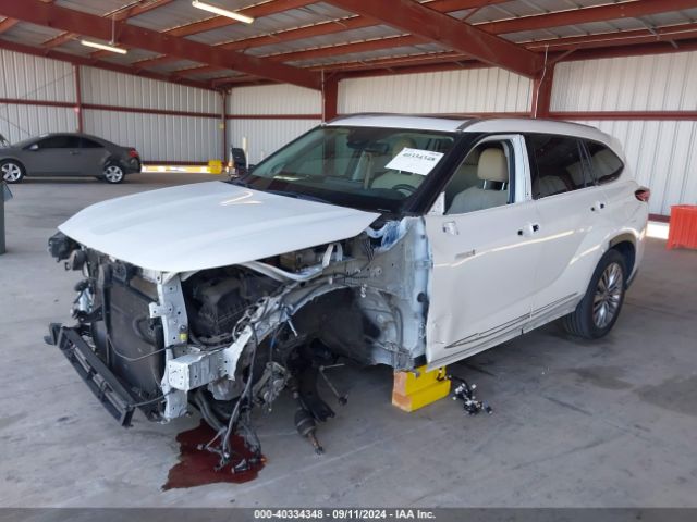 5TDFARAH1LS003832 Toyota Highlander Hybrid Platinum