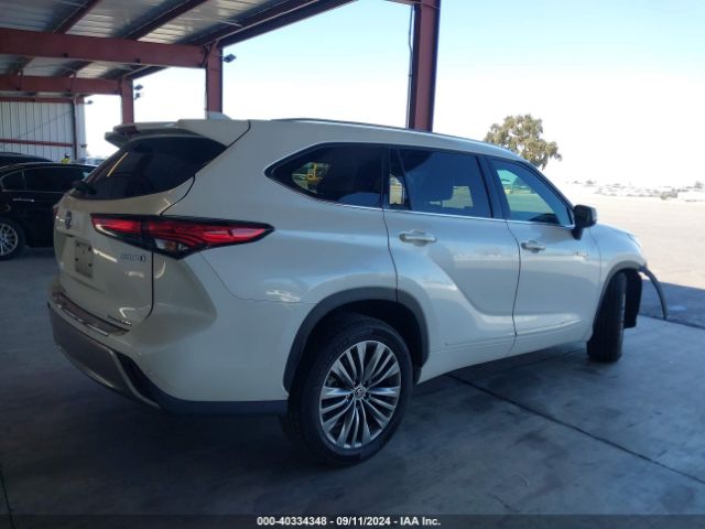 5TDFARAH1LS003832 Toyota Highlander Hybrid Platinum