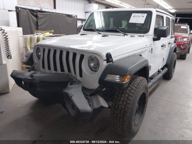1C4HJXDN0JW306340 Jeep Wrangler Unlimited Sport S 4x4