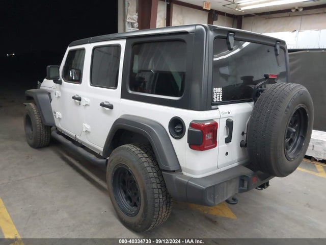 1C4HJXDN0JW306340 Jeep Wrangler Unlimited Sport S 4x4