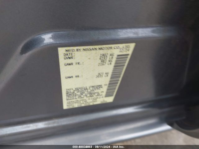 1N4AZ0CP0FC320824 Nissan LEAF S