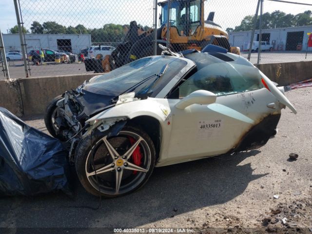 ZFF68NHA5F0203800 Ferrari 458 SPIDER