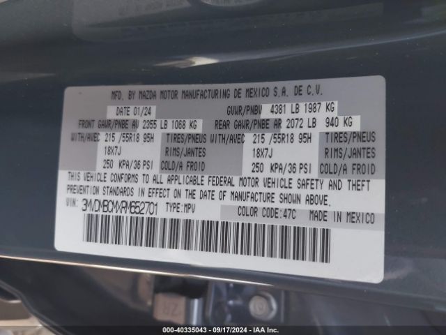 3MVDMBCMXRM652701 Mazda Cx-30 2.5 S Carbon Edition