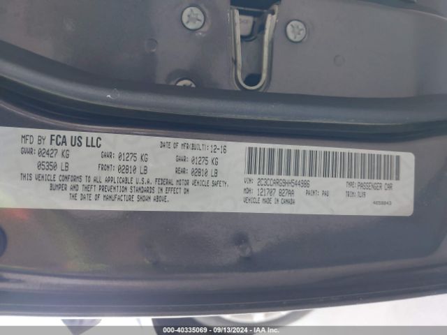 2C3CCARG9HH544986 Chrysler 300 Limited Awd