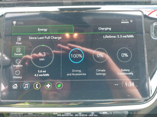 1G1FY6S02P4154384 Chevrolet Bolt Euv Fwd Lt