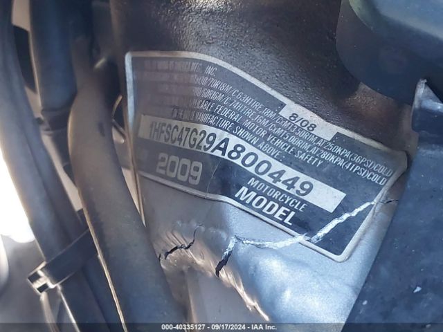 2009 HONDA GL1800 1HFSC47G29A800449 Photo 9
