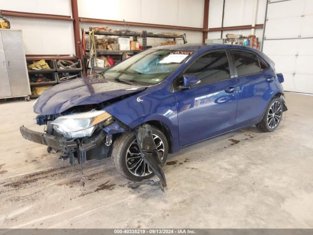 2T1BURHE4FC364986 Toyota Corolla S Premium