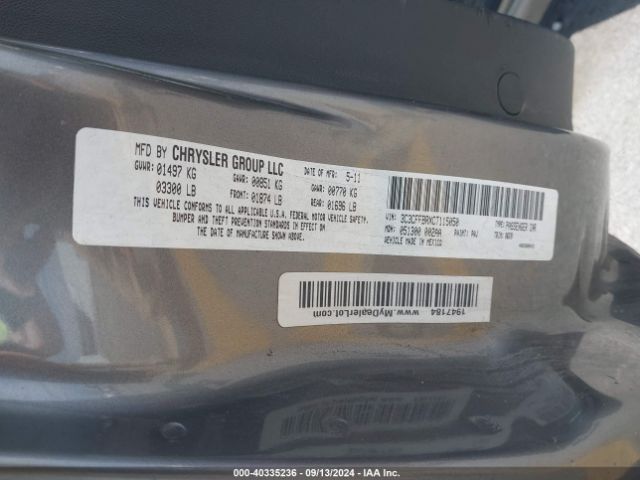 2012 FIAT 500 3C3CFFBRXCT115050 Photo 8