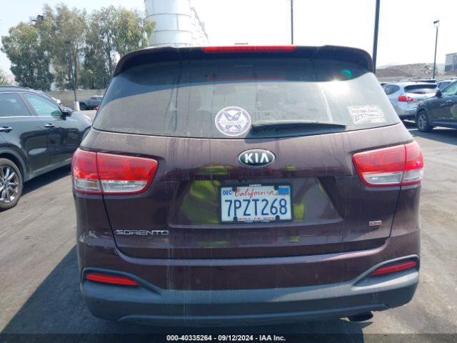 5XYPG4A30GG123800 KIA Sorento 2.4l Lx