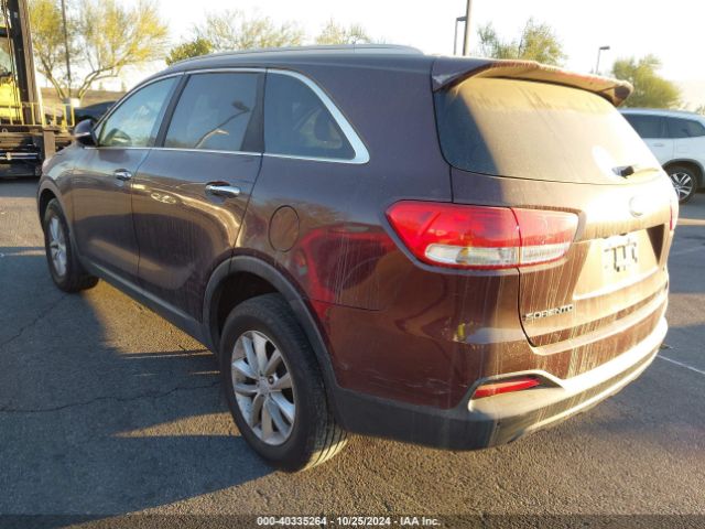 5XYPG4A30GG123800 KIA Sorento 2.4l Lx