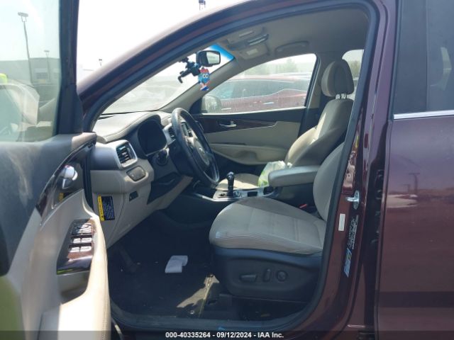 5XYPG4A30GG123800 KIA Sorento 2.4l Lx