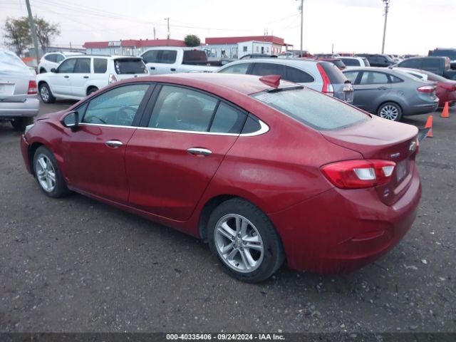 3G1BE5SM0HS517772 Chevrolet Cruze Lt Auto