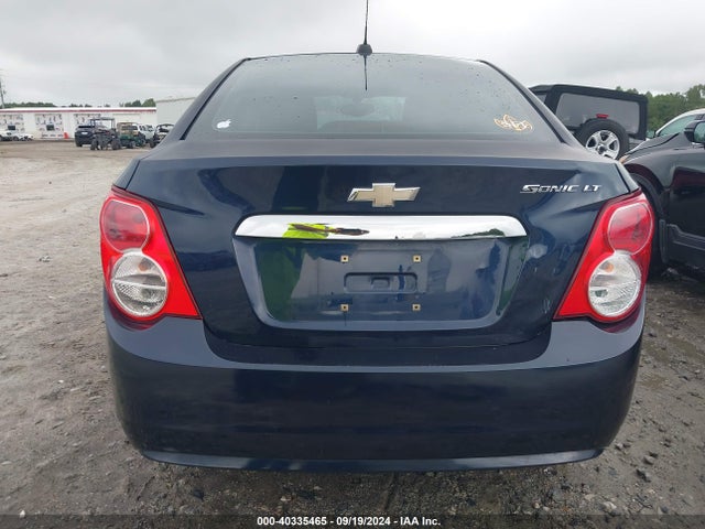 Chevrolet Sonic Lt Auto 2015 1G1JC5SH6F4189873 Image 16