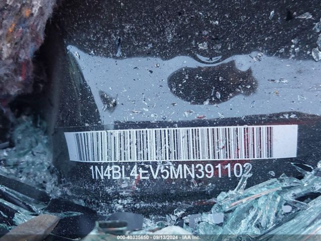 1N4BL4EV6MN391102 Nissan Altima Sl Fwd