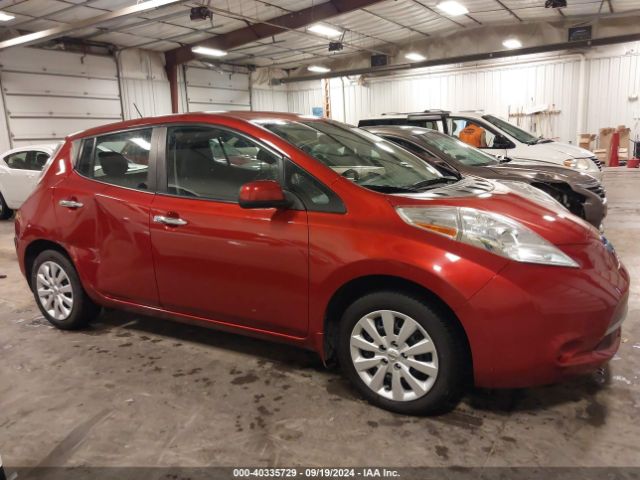 1N4AZ0CP6FC311397 Nissan LEAF S