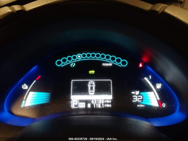 1N4AZ0CP6FC311397 Nissan LEAF S