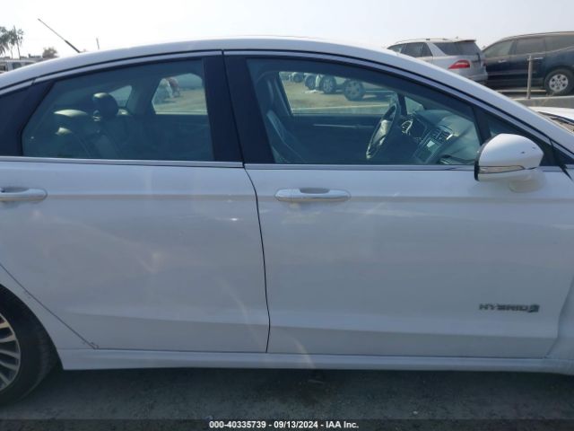 3FA6P0RU3HR217376 Ford Fusion Hybrid Titanium