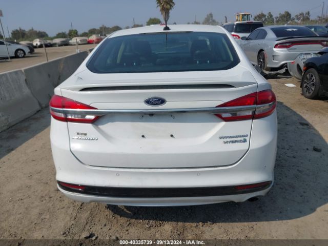 3FA6P0RU3HR217376 Ford Fusion Hybrid Titanium