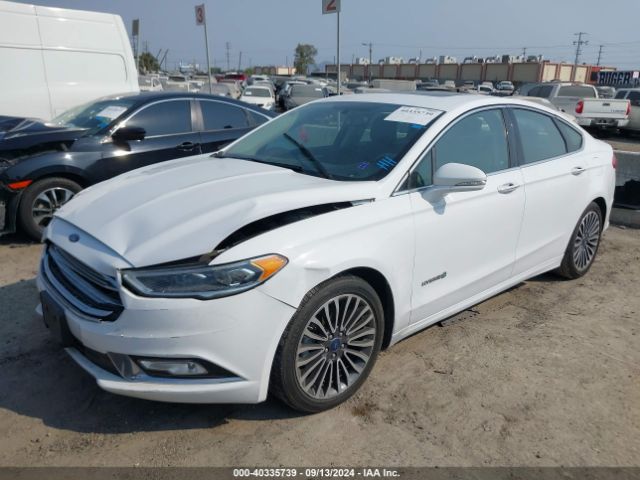 3FA6P0RU3HR217376 Ford Fusion Hybrid Titanium