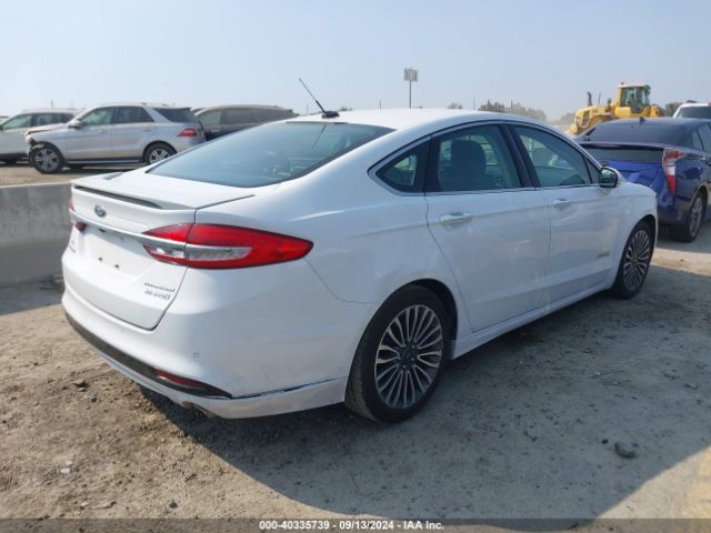 3FA6P0RU3HR217376 Ford Fusion Hybrid Titanium
