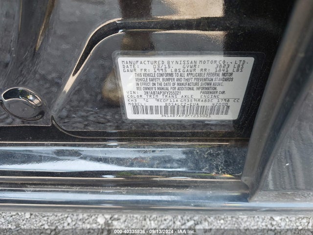 Nissan SENTRA S 2015 3N1AB7AP3FY255021 Image 9