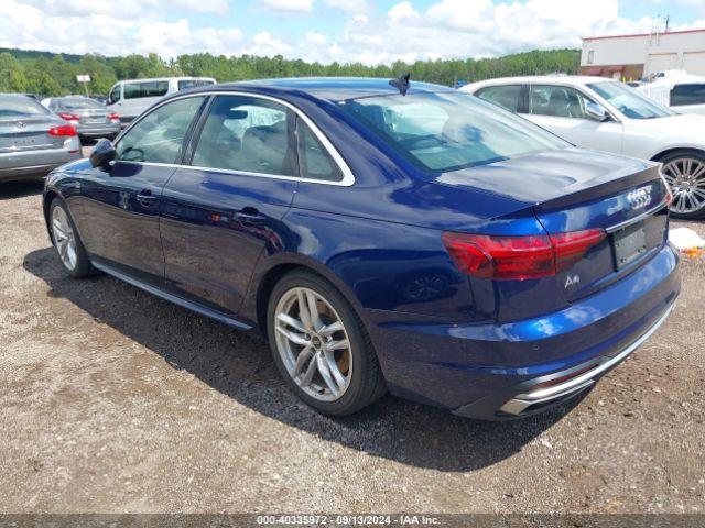 WAUEAAF48PA030125 Audi A4 Premium Plus 45 Tfsi S Line Quattro S Tronic