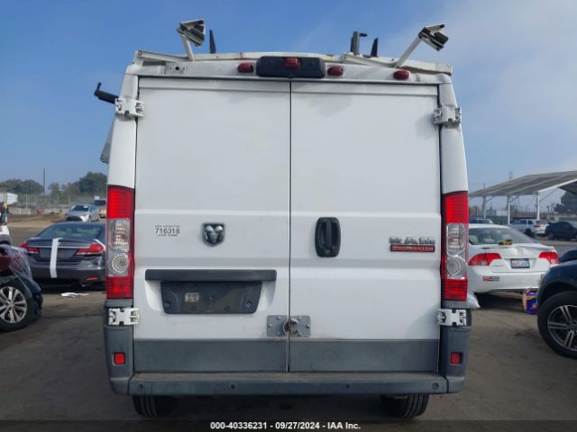 3C6TRVAGXHE540770 RAM Promaster 1500 Low Roof 136 Wb