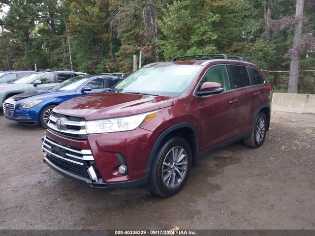 Toyota Highlander Xle 2019 5TDJZRFHXKS951110 Image 2