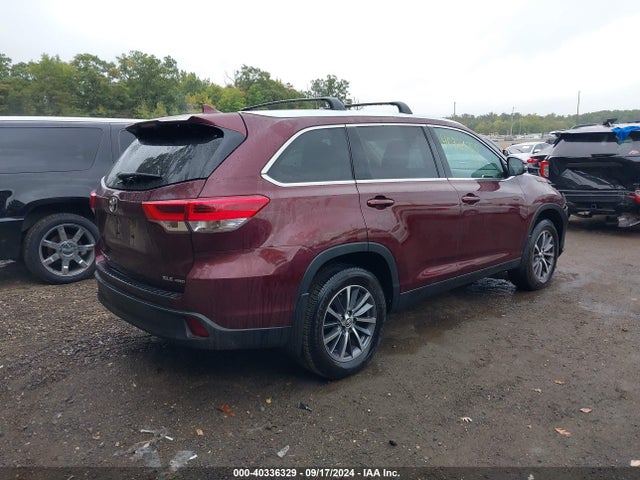 Toyota Highlander Xle 2019 5TDJZRFHXKS951110 Image 4